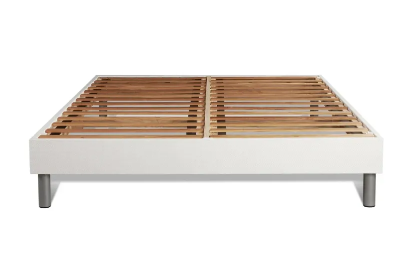 Ensemble Matelas Sommier 160x200 cm - Sommier Blanc (en kit) - Bodyform