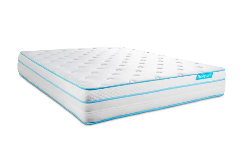 Matelas 200x200 cm Ressorts ensachés et Mémoire de forme - BodyZone+